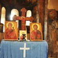 Църковен храм, олтар, църква, икона, икони