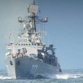 Кораб от Черноморския флот на ВМС на Русия