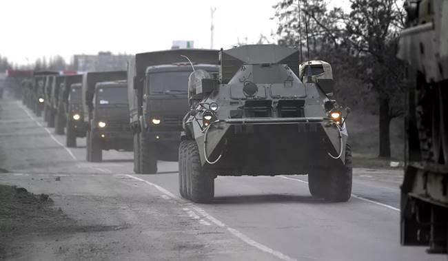 Специалната операция на Русия в Украйна. Снимка: Константин Михальчевский